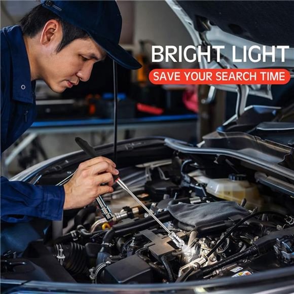 4 Pieces Telescoping Magnet Pickup Tools, 8 lb Flexible Magnetic Stick - Picture 6 of 7